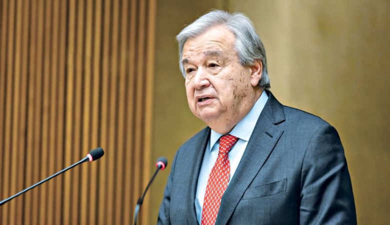 UN chief reaffirms support, solidarity